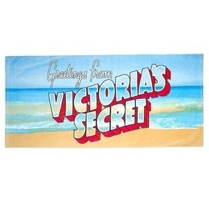 Victoria’s Secret “Greetings from Victoria’s Secret” beach towel